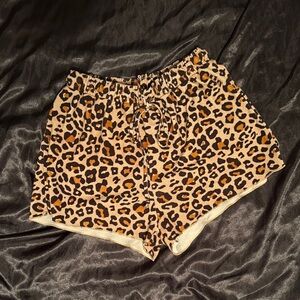 Cheetah print pj bottoms